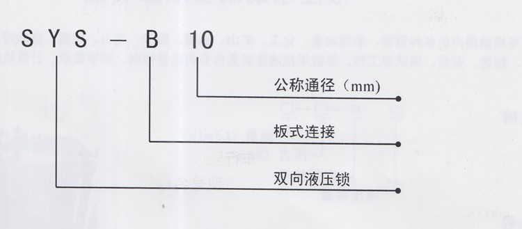 型号说明