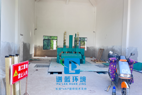 无立柱垂直压缩垃圾站安装难点：电源