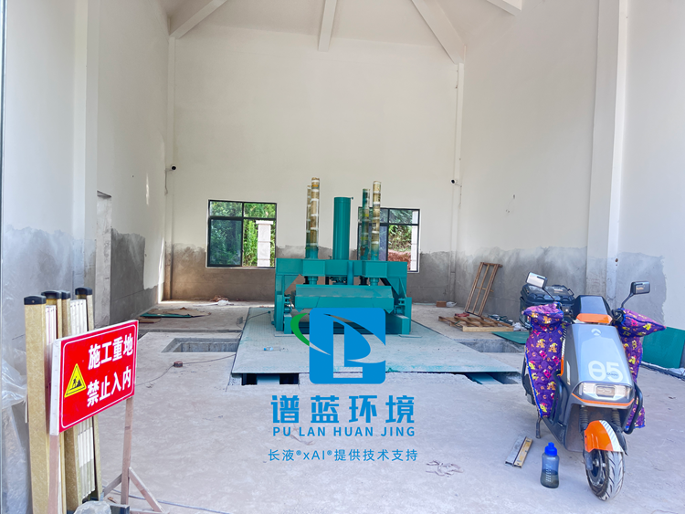 无立柱垂直压缩垃圾站安装难点：电源